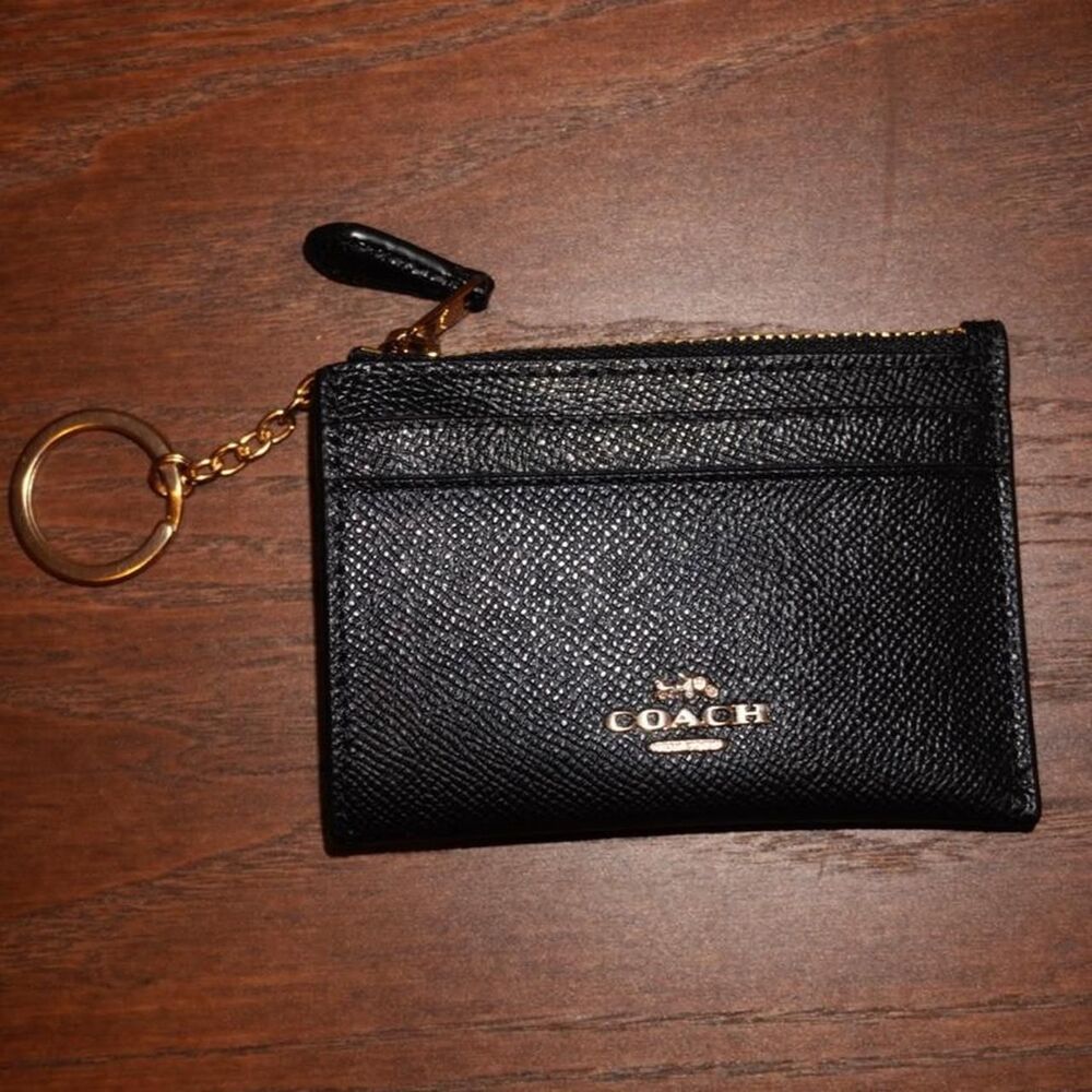 Coach Women's Black Wallet-purses